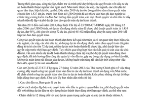 Chỉ thị 15/2014/CT-UBND quyết toán vốn đầu tư dự án hoàn thành sử dụng vốn Nhà nước An Giang