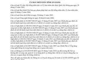 Quyết định 39/2014/QĐ-UBND quản lý sử dụng chữ ký số chứng thư số chuyên dùng An Giang