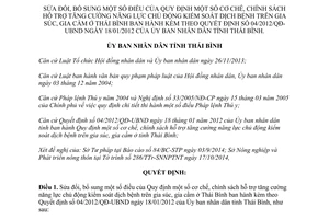 Quyết định 21/2014/QĐ-UBND sửa đổi kiểm soát dịch bệnh gia súc gia cầm Thái Bình 04/2012/QĐ-UBND
