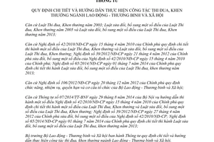 Thông tư 30/2014/TT-BLĐTBXH hướng dẫn công tác thi đua khen thưởng ngành Lao động Thương binh Xã hội