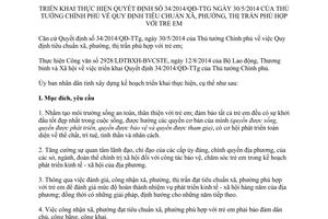 Kế hoạch 2516/KH-UBND 2014 thực hiện tiêu chuẩn xã phường thị trấn phù hợp với trẻ em Kon Tum