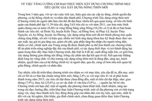 Chỉ thị 21/CT-CT 2014 xây dựng chương trình mục tiêu quốc gia xây dựng nông thôn mới Hải Phòng