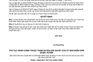 Quyết định 2843/QĐ-UBND 2014 công bố thủ tục hành chính sửa đổi bổ sung Cần Thơ