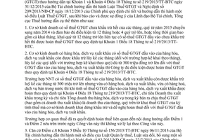 Công văn 4281/TCT-KK năm 2014 hoàn thuế giá trị gia tăng