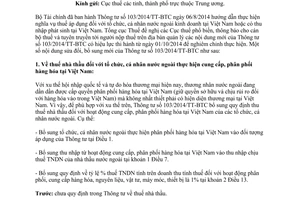 Công văn 4280/TCT-CS 2014 giới thiệu nội dung mới 103/2014/TT-BTC thuế nhà thầu