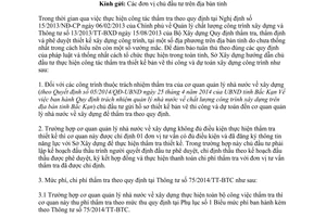 Công văn 812/SXD-CV 2014 hướng dẫn quy trình thẩm tra công trình xây dựng cơ bản Sở Xây dựng Bắc Kạn