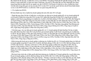 Công văn 7900/VPCP-ĐMDN 2014 đẩy mạnh tái cơ cấu doanh nghiệp nhà nước