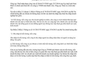 Công văn 4568/TCT-TNCN 2014 chính sách thuế thu nhập cá nhân