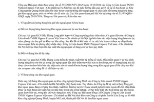 Công văn 12928/TCHQ-GSQL năm 2014 giải quyết hàng hóa kho ngoại quan bị hỏa hoạn