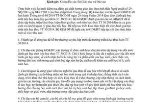 Công văn 6169/BGDĐT-GDTH 2014 đánh giá học sinh tiểu học 30/2014/TT-BGDĐT