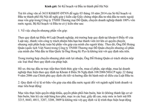 Công văn 7819/BKHĐT-ĐTNN 2014 góp ý kiến cấp Giấy chứng nhận đầu tư nhà đầu tư nước ngoài