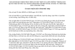 Quyết định 14/2014/QĐ-UBND cơ chế một cửa liên thông thủ tục hành chính dự án đầu tư Phú Thọ