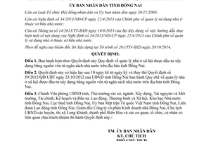 Quyết định 49/2014/QĐ-UBND quản lý nhà ở xã hội đầu tư xây dựng bằng ngân sách Đồng Nai