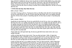 Hướng dẫn 1133/HD-SNV 2014 thực hiện 08/2014/QD-UBND tỉnh Hà Giang