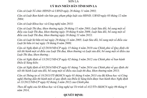 Quyết định 30/2014/QĐ-UBND Quy trình công nhận sáng kiến Sơn La