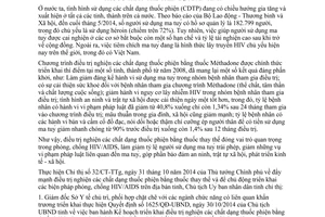 Chỉ thị 21/CT-UBND 2014 điều trị nghiện các chất dạng thuốc phiện bằng thuốc thay thế Vĩnh Long