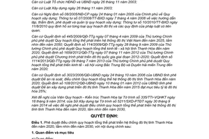 Quyết định 3975/QĐ-UBND 2014 điều chỉnh quy hoạch tổng thể phát triển đô thị Thanh Hóa