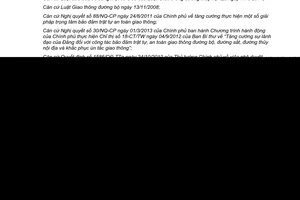 Quyết định 1759/QĐ-UBND 2014 Phê duyệt chiến lược đảm bảo an toàn giao thông Cà Mau 2020 2030