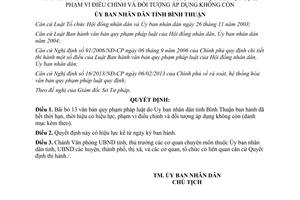 Quyết định 3624/QĐ-UBND 2014 bãi bỏ văn bản pháp luật Ủy ban Bình Thuận hết thời hạn thời hiệu có hiệu lực
