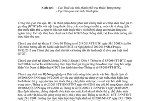 Công văn 16028/BTC-CST 2014 hướng dẫn thuế giá trị gia tăng thuốc thú y vắc xin dùng cho thú y