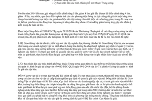 Công văn 16176/BTC-QLG năm 2014 tiếp tục tăng cường công tác quản lý giá