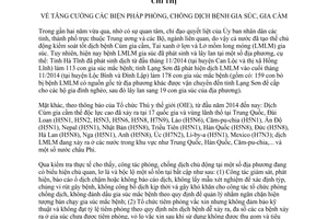 Chỉ thị 9897/CT-BNN-TY năm 2014 phòng chống dịch bệnh gia súc gia cầm