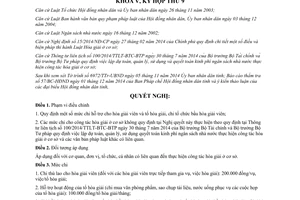 Nghị quyết 19/2014/NQ-HĐND mức chi thực hiện công tác hòa giải ở cơ sở trên địa bàn Khánh Hòa