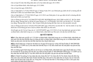 Quyết định 29/2014/QĐ-UBND giá dịch vụ khám chữa bệnh trong cơ sở khám chữa bệnh nhà nước Bắc Kạn