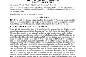 Nghị quyết 168/NQ-HĐND 2014 phát triển kinh tế xã hội quốc phòng an ninh 2015 Hà Giang