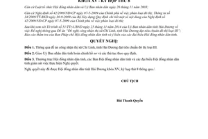 Nghị quyết 100/2014/NQ-HĐND15 công nhận thị xã Chí Linh Hải Dương đạt tiêu chuẩn đô thị loại III