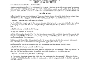 Nghị quyết 131/2014/NQ-HĐND sửa đổi 110/2014/NQ-HĐND đào tạo đãi ngộ bác sĩ Phú Yên 2014 2020