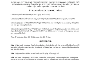 Quyết định 32/2014/QĐ-UBND rà soát hệ thống hóa văn bản quy phạm pháp luật Sóc Trăng