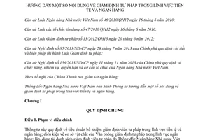 Thông tư 44/2014/TT-NHNN hướng dẫn giám định tư pháp lĩnh vực tiền tệ ngân hàng