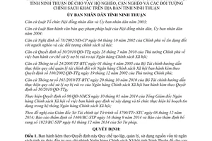 Quyết định 101/2014/QĐ-UBND tạo lập quản lý sử dụng nguồn vốn từ ngân sách Ninh Thuận