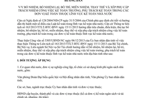 Hướng dẫn 756/HDLN-SNV-STC 2014 bổ nhiệm thay thế phụ cấp kế toán trưởng nhà nước Thái Bình