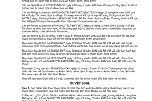 Quyết định 53/2014/QĐ-UBND Giá thu dịch vụ khám chữa bệnh trong cơ sở khám chữa bệnh tỉnh Bình Thuận