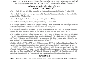 Nghị quyết 46/2014/NQ-HĐND sửa đổi 37/2011/NQ-HĐND hỗ trợ dinh dưỡng người nghèo Lào Cai