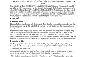 Kế hoạch 65/KH-UBND 2014 học tập suốt đời trong gia đình dòng họ cộng đồng đến 2020 Tuyên Quang