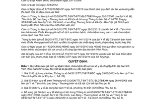 Quyết định 60/2014/QĐ-UBND mức giá dịch vụ khám chữa bệnh cơ sở y tế công lập Vĩnh Phúc 2015