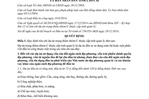 Quyết định 95/2014/QĐ-UBND tiêu chí dự án trọng điểm nhóm C cấp tỉnh quản lý Lào Cai