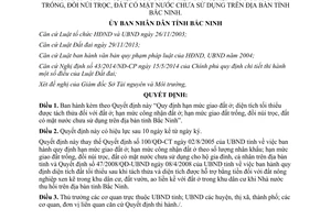 Quyết định 529/2014/QĐ-UBND hạn mức giao đất ở diện tích tối thiểu tách thửa đối với đất ở tỉnh Bắc Ninh