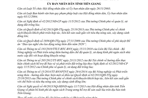 Quyết định 42/2014/QĐ-UBND phát triển cánh đồng lớn gắn sản xuất với tiêu thụ nông sản Tiền Giang