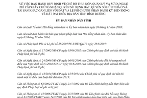 Quyết định 59/2014/QĐ-UBND thu nộp quản lý lệ phí cấp giấy chứng nhận quyền sử dụng đất Bình Dương