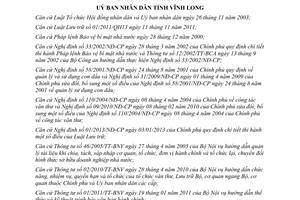 Quyết định 24/2014/QĐ-UBND Quy định công tác văn thư lưu trữ cơ quan tổ chức tỉnh Vĩnh Long