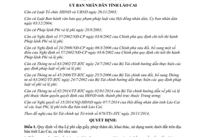 Quyết định 73/2014/QĐ-UBND thu lệ phí cấp giấy phép khai thác sử dụng nước dưới đất tỉnh Lào Cai
