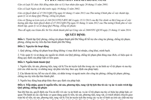 Quyết định 8835/QĐ-UBND 2014 thành lập quản lý sử dụng Quỹ phòng chống tội phạm Đà Nẵng