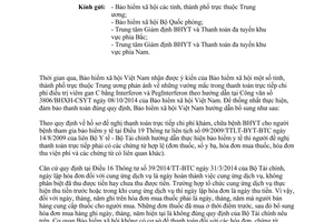 Công văn 4644/BHXH-CSYT 2014 hóa đơn thanh toán trực tiếp chi phí khám chữa bệnh bảo hiểm y tế