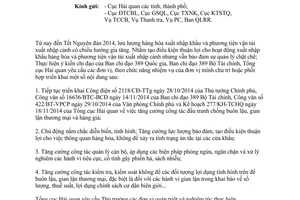 Công văn 14652/TCHQ-VP năm 2014 tăng cường đấu tranh chống buôn lậu gian lận thương mại hàng giả