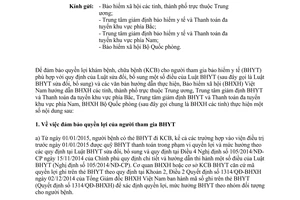 Công văn 4996/BHXH-CSYT 2014 hướng dẫn một số nội dung Luật Bảo hiểm y tế sửa đổi bổ sung