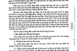 Công văn 19046/BTC-TCHQ hướng dẫn thực hiện Luật hải quan 2014